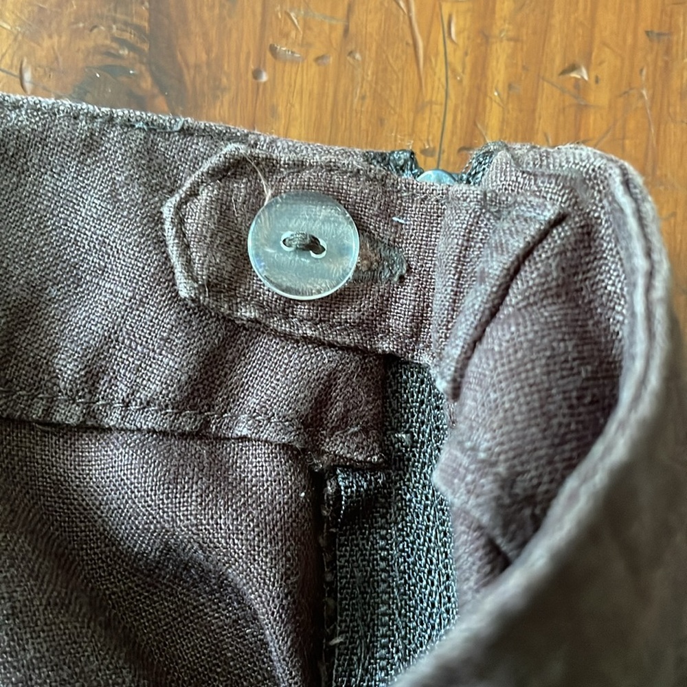 H&M Brown Linen Skirt - Picture 7 of 8